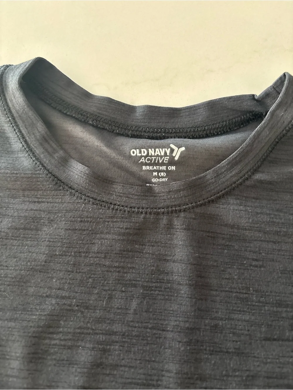 adidas Black & Gray Crop Tee with Neon Green-Trim Leggings